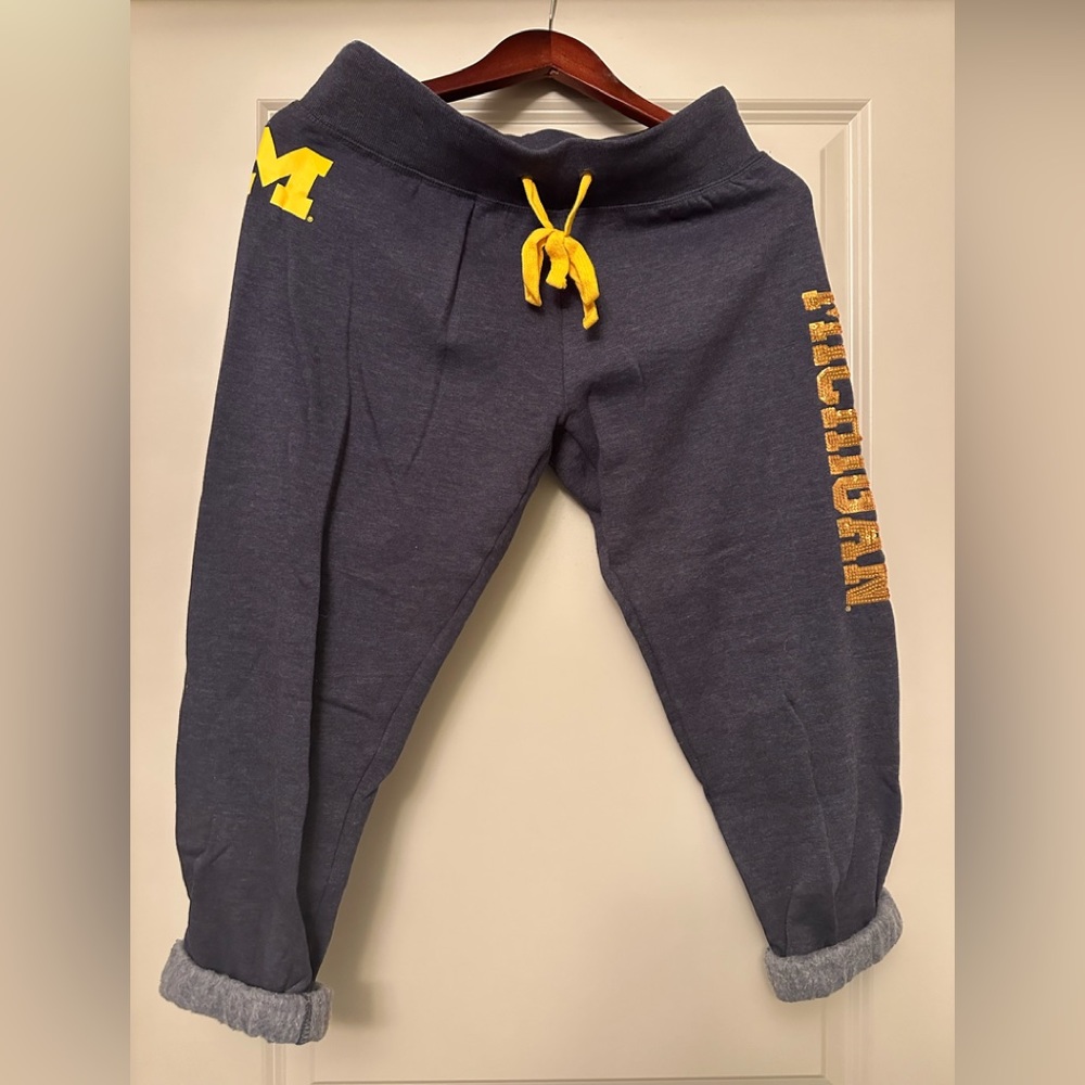 Michigan Sweatpants Gently Used Medium
